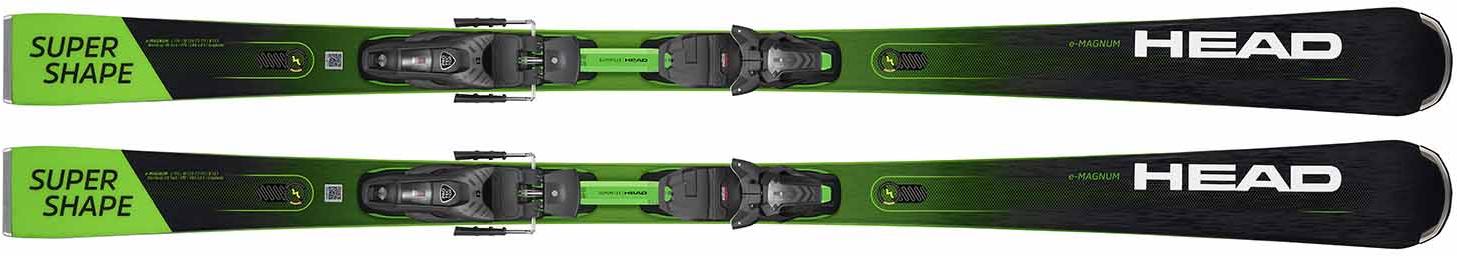 スキー HEAD MAGNUM i.SUPERSHAPE 163cm Head Supershape e-Magnum Skis + PRD 12 GW Bindings | SkatePro